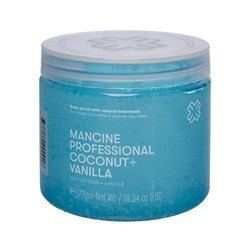MANCINE Hot salt scrub - coconut & vanilla